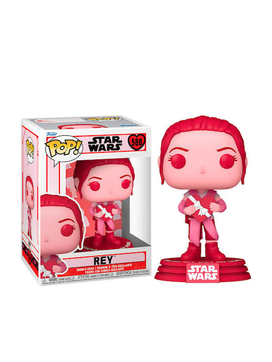 Funko Pop! Movies: Valentines S3 Rey Bobble-Head