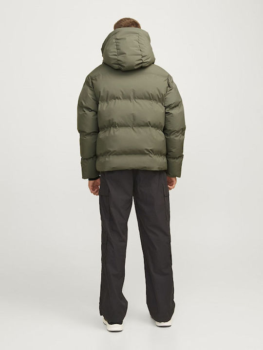 Jack & Jones Jacket Puffer Haki