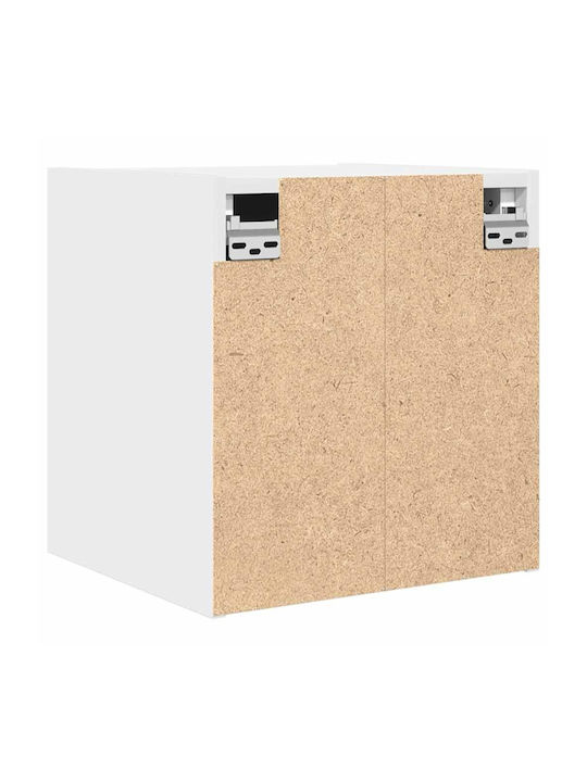 Vidaxl Wall-Mounted Bedside Tables 2 Pieces White 38x34x40cm White