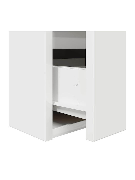Vidaxl Wall-Mounted Bedside Tables 2 Pieces White 38x34x40cm White
