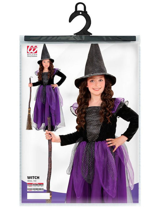 Costum de Carnaval pentru Copii Vrăjitoare de Halloween