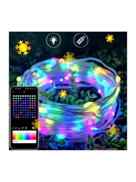 110 Lichterketten LED 10m. Mehrfarbige USB in Zeichenfolge 1Stück