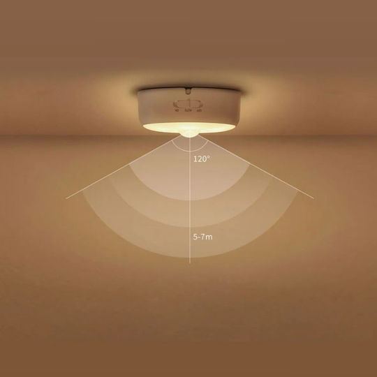 Yeelight Wiederaufladbar Sicherheitsleuchte mit Batteriebetrieben und Bewegungssensor 1Stück