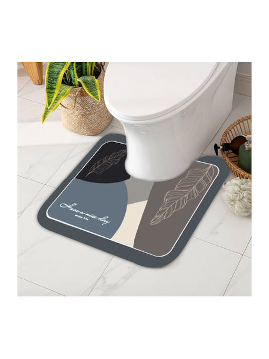 Home Use Αντιολισθητικό Πατάκι Μπάνιου HUH-0215 Πολύχρωμο 50x40εκ.