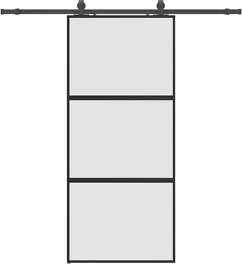 Συρόμενη Πόρτα Σετ Υλικού Μαύρο 90x205 Cm Γυαλί Μετριασμένο Μαύρο 90 X 205 Εκ Ράγα 200 Εκ Συρόμενη Πόρτα Σετ Υλικού Μαύρο 90x205 Cm Γυαλί Μετριασμένο Μαύρο 90 X 205 Εκ Ράγα 200 Εκ