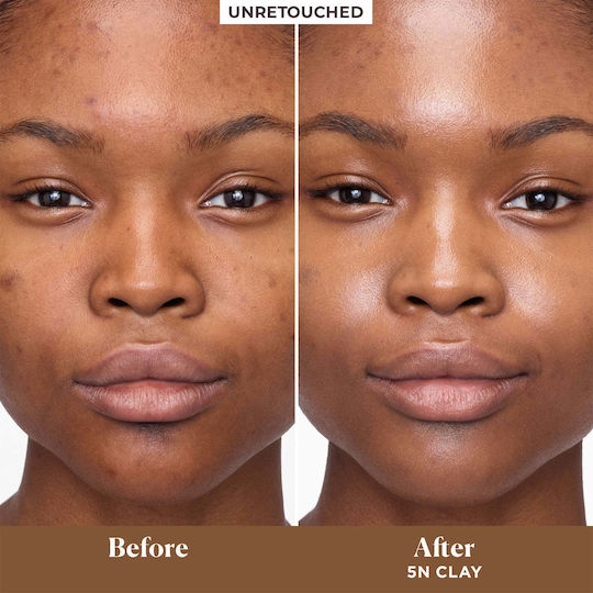 Laura Mercier Natural Dewy 5N-Clay 24-часен Дневен крем за лице с цвят и слънцезащитен фактор SPF30 за хидратация несъвършенства по кожата и блясък 15мл