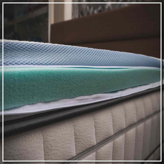Double Mattress Topper "Cool Gel" 150x200x4 2etopcool4-150200