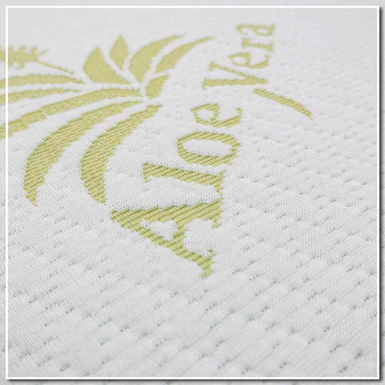 Double Mattress Topper "Aloe Vera" 150x200x4 2etopaloe4-150200