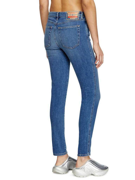 Diesel 2015 Babhila Women's Jean Trousers in Skinny Fit Blue