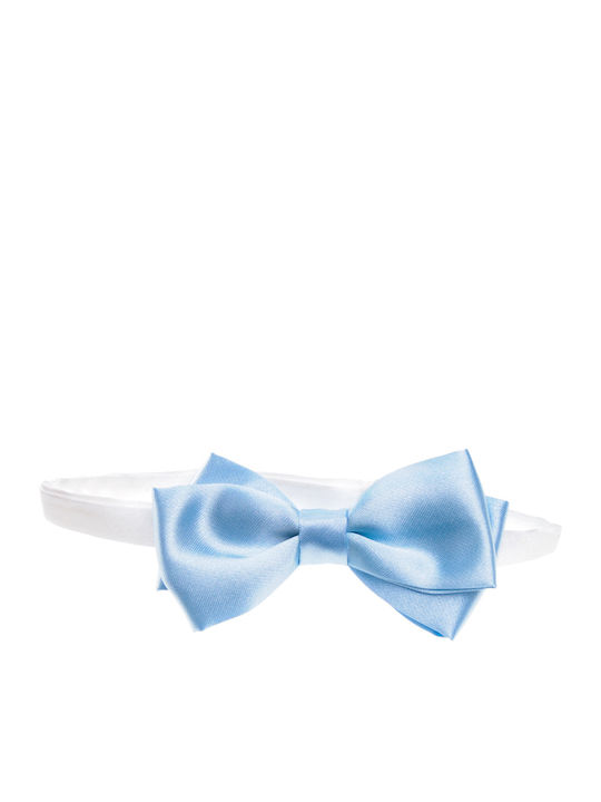 Victoria Kids' Bow Tie Solid Double Satin Turquoise