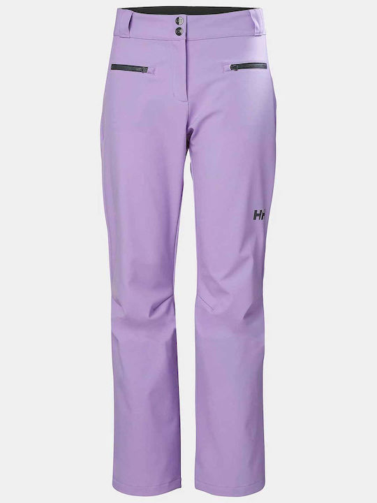 Helly Hansen 65736-699 Women's Trousers for Ski & Snowboard Purple