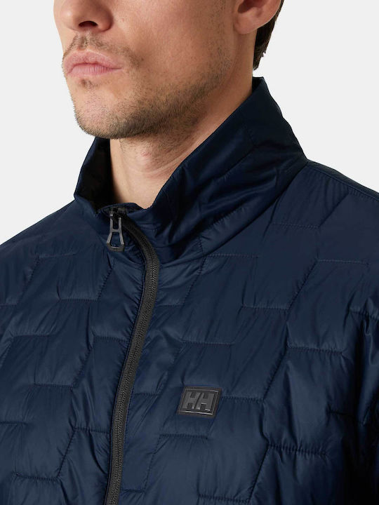 Helly Hansen Lifaloft 65603-598 Ανδρικό Μπουφάν για Σκι & Snowboard Μπλε