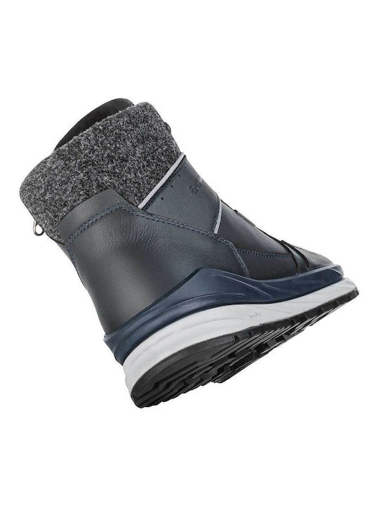 Lowa Men's Hiking Shoes Waterproof Boots with Gore-Tex Membrane Blue