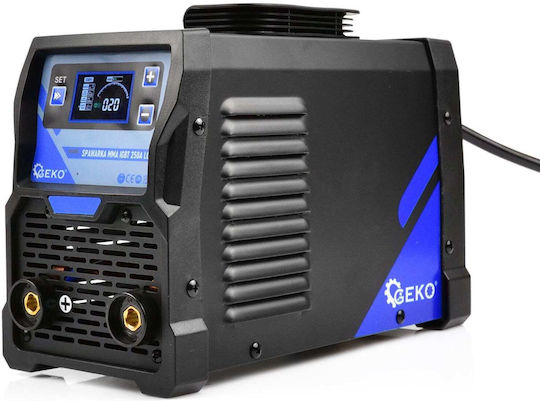 Geko Ηλεκτροκόλληση Inverter MMA με Μέγιστο Ρεύμα Συγκόλλησης 250A και Κύκλο Εργασίας 60%
