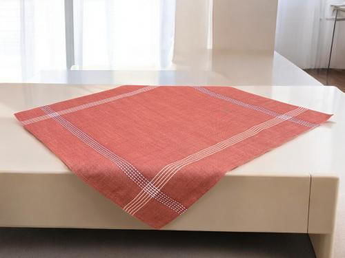 Leinen Quadrat 85x85 Terrakotta Yl15577 Lh2065116-1