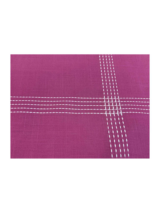 Leinen Quadrat 85x85 Fuchsia Yl15577 Lineahome