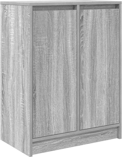 Office Storage Chipboard Drawer Grey Sonoma L57xW34xH76cm