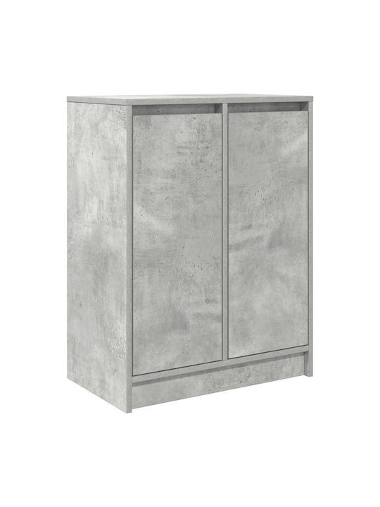 Office Storage Chipboard Cabinet Grey L57xW34xH76cm