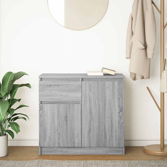 Συρταριέρα Γραφείου από MDF Γκρι Sonoma 71x35x65cm