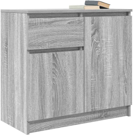 Συρταριέρα Γραφείου από MDF Γκρι Sonoma 71x35x65cm