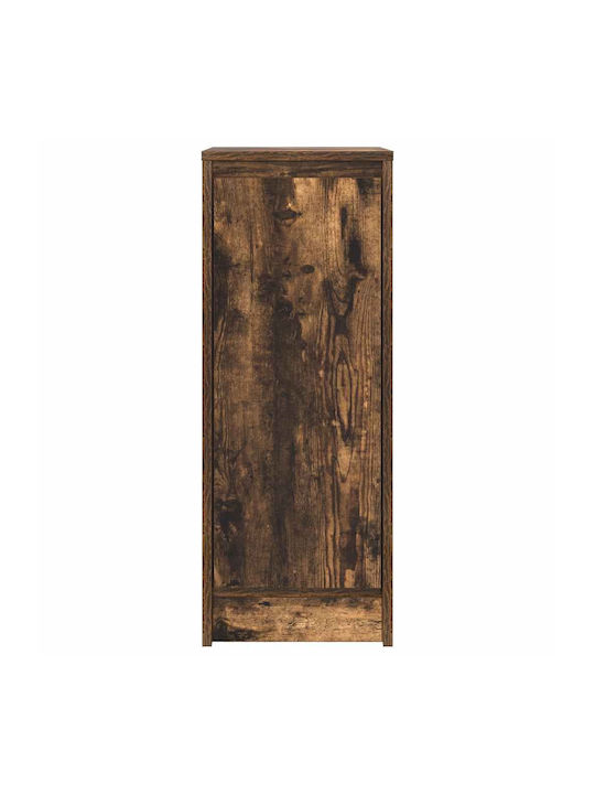 Office Storage Chipboard Cabinet Coffee L29.5xW34xH76cm