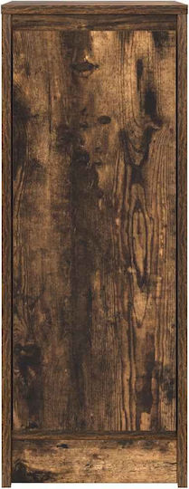 Дървен Офисен Шкаф Кафяв 29.5x34x76см