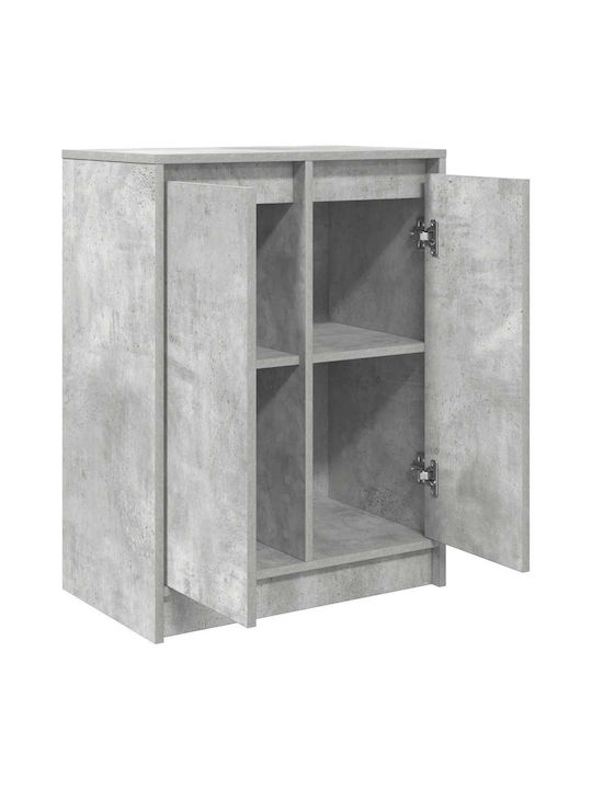 Ντουλάπι Γραφείου Ξύλινο Γκρι 57x34x76cm