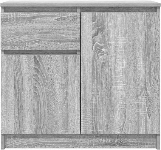 Συρταριέρα Γραφείου από MDF Γκρι Sonoma 71x35x65cm