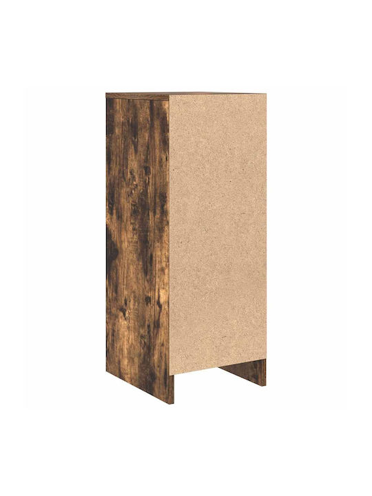 Office Storage Chipboard Cabinet Coffee L29.5xW34xH76cm