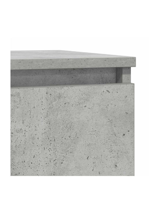 Ντουλάπι Γραφείου Ξύλινο Γκρι 57x34x76cm