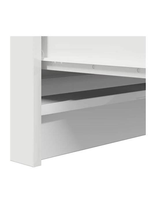 Ντουλάπι Γραφείου Ξύλινο Λευκό 100x35x99cm
