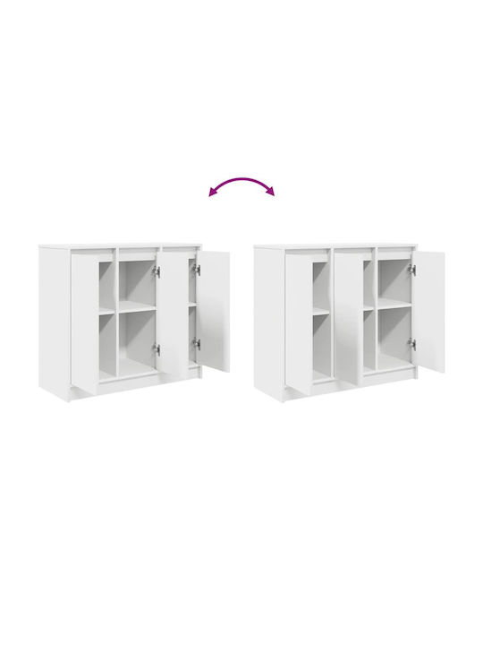 Kabinett Büro White 85x34x76cm