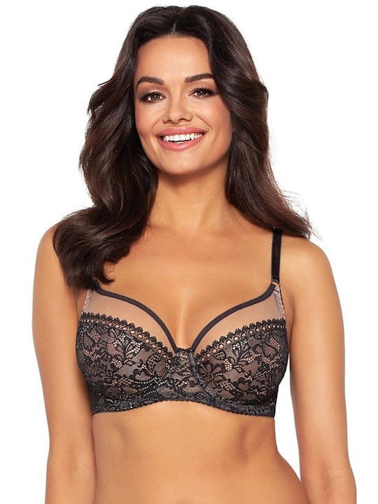 AVA 1396 Minimizer Minimizer Bra without Padding Underwire White