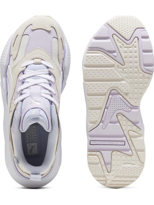 Rs-X Efekt Prm Chunky Sneakers Warm White-lilac Frost