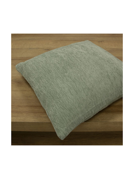 Linen Pillowcase Valio Green 45x45 Green 45x45