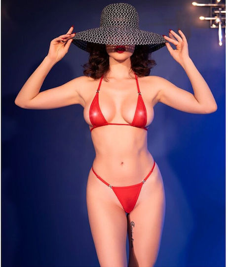 Chilirose Cr 4840 Micro Bikini Red