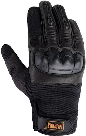 Magnum Stamper Tactical Military Gloves in Black color