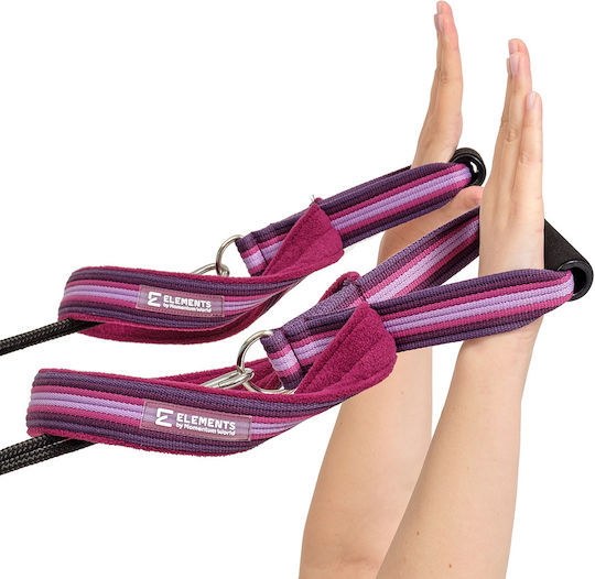 Pilates Loop Roll Fleece Purple Rainbow