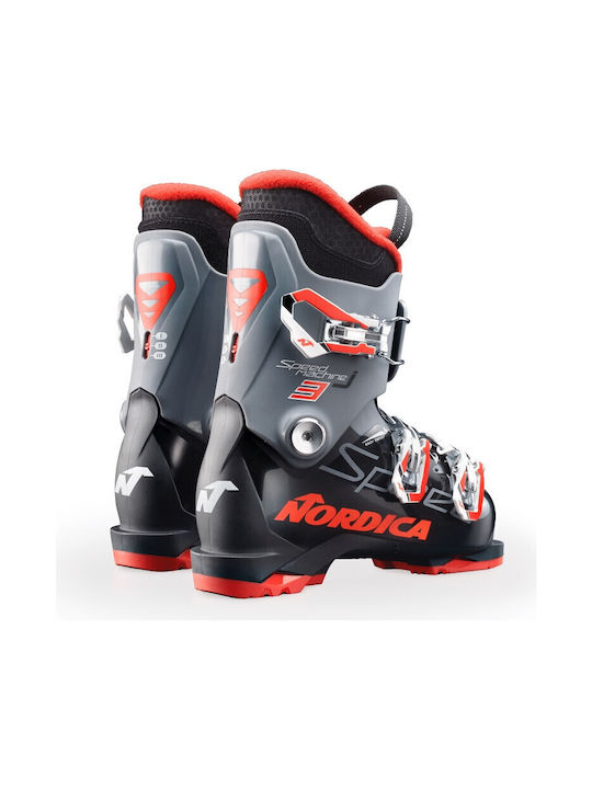 Nordica Speedmachine J 3 Παιδικές Μπότες Σκι Black/anthracite/red