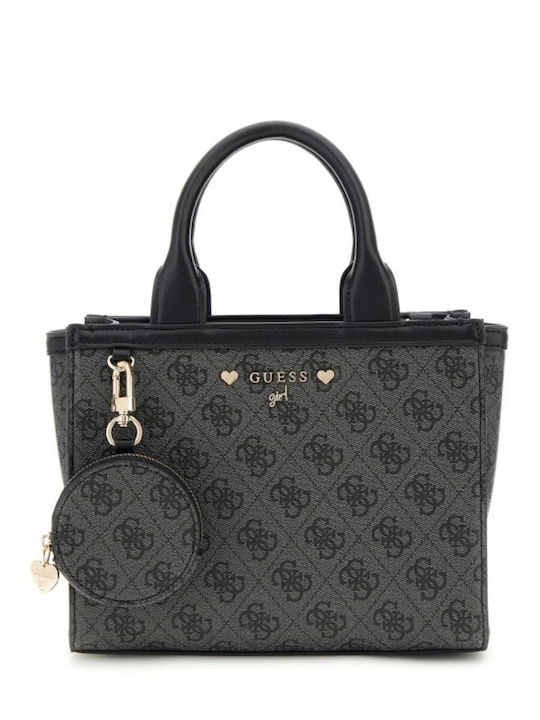 Guess Kinder Rucksack Umhängetasche Schwarz 22cmx17cmx22cmcm