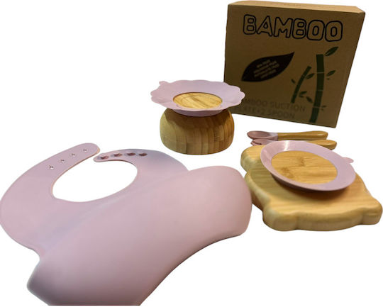 Queen Mother Set de hrănire din Bambus 5buc
