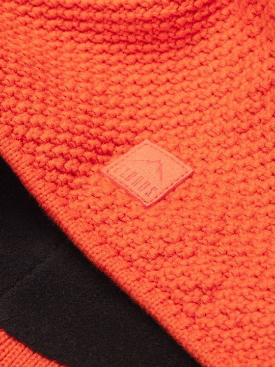 Pom Pom Beanie Unisex Căciulă Tricotat în culoarea Portocaliu