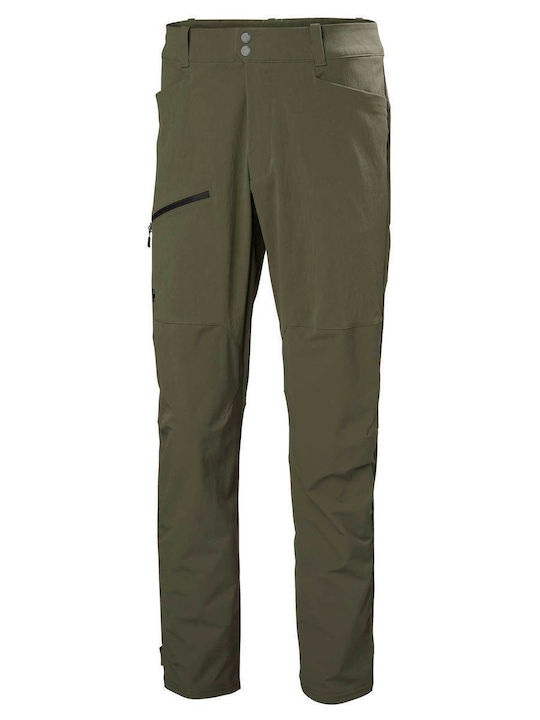 Helly Hansen Tur 2.0 Ανδρικό Μακρύ Παντελόνι Πεζοπορίας Πράσινο