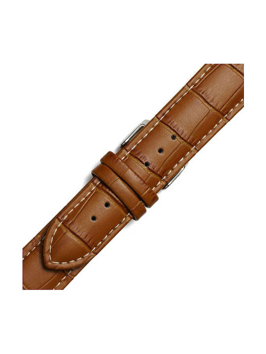 KOSTELO Leather Strap Tabac Brown 24mm