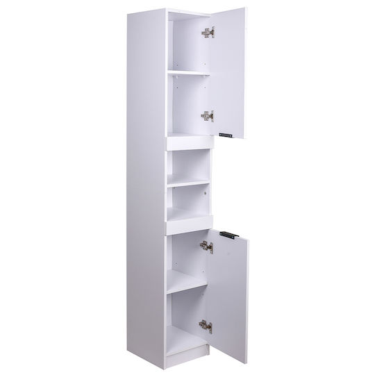 Shally Dogan Bathroom Cabinet L32xW34xH188cm White