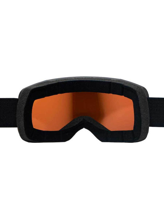 Alpina Ski- & Snowboardbrille Erwachsene Schwarz mit Linse Spiegel
