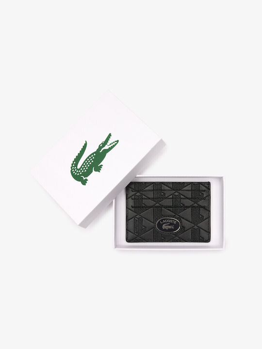Nomogramme Leather Men's Wallet Cards with RFID Black
