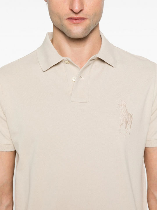 Polo Short Sleeve Beige Blouse