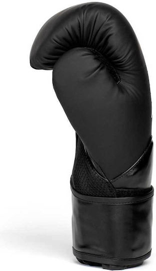 Everlast Elite Γάντια Πυγμαχίας για Αγώνα Μαύρα