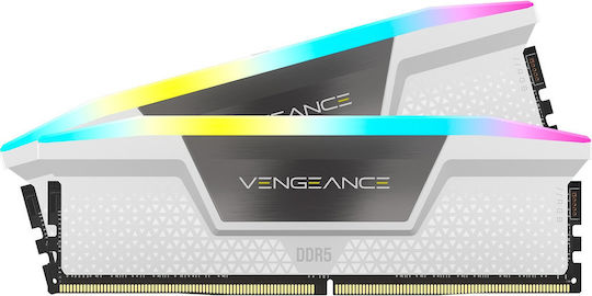 CORSAIR DDR5-8000MHz　CMHC48GX5M2X8000C38 Corsair Vengeance RGB 48GB DDR5 RAM cu Viteză 8000 pentru Desktop